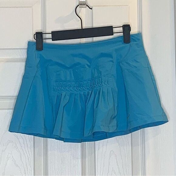 Nike Dri-FIT Athletic Skirt Pleated Blue - Small - Tennis‎ Golf Pickleball - Picture 1 of 9